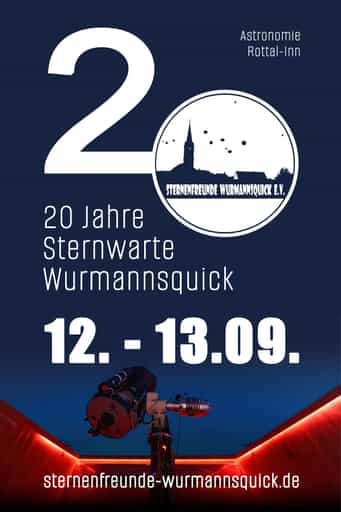 20 Jahre Sternwarte Wurmannsquick, Astronomie im Rottal