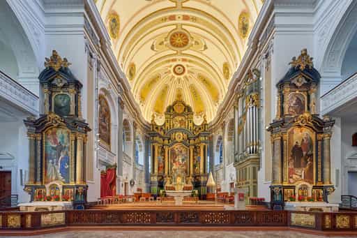 Altar Basilika St. Anna, Altötting, Oberbayern, Inn-Salzach