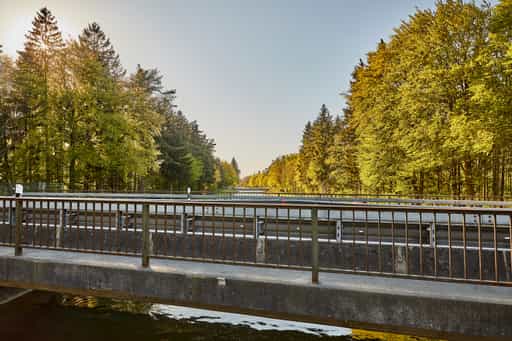 Alzkanal Brücke B20, Burghausen, Altötting, Oberbayern