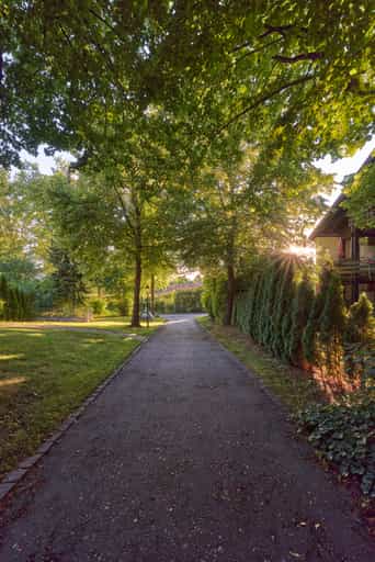 Bad Griesbach Kurpark Wege, Niederbayern, Bäderdreieck