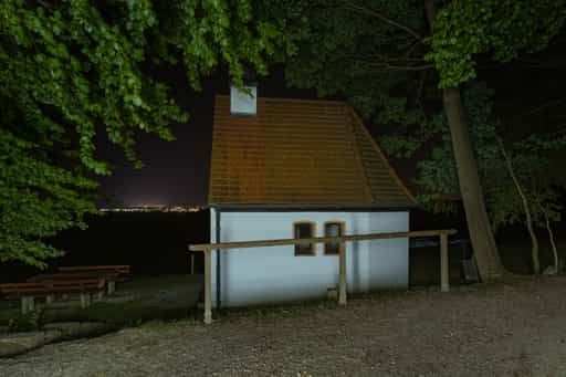 Bertenöder Kapelle, bei Nacht, Stubenberg, Rottal-Inn