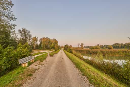 Betonwand Nasenloch Landschaft, Altötting, Inn-Salzach