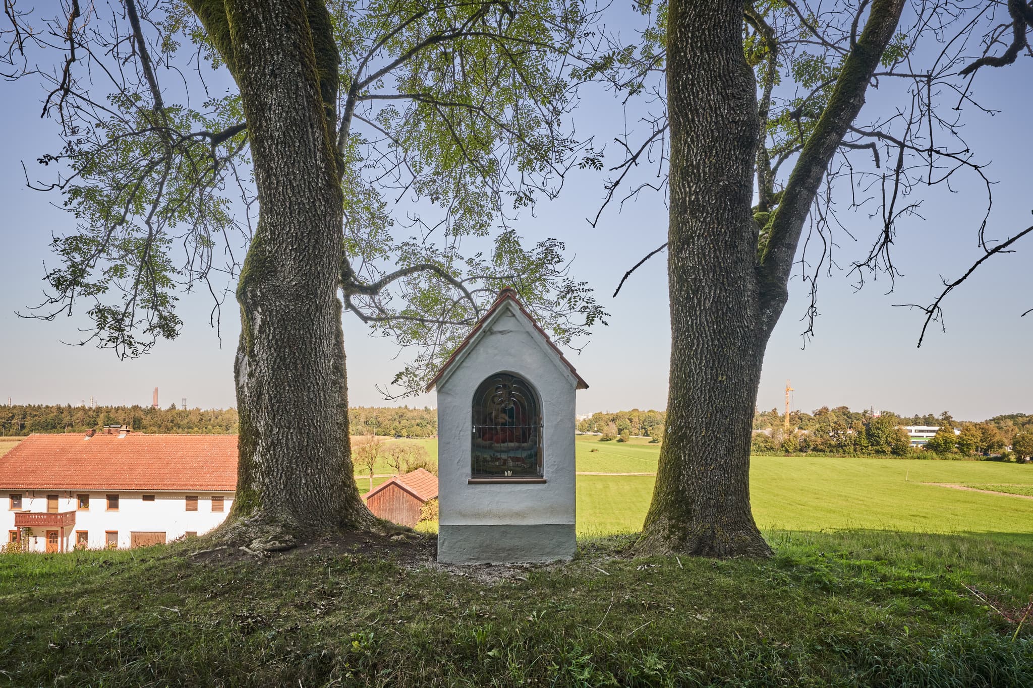 Bildstock Wolfgangweg, Badhöring, Altötting, Oberbayern - Bildstock am Wolfgangweg in Badhöring, Gemeinde Mehring, Landkreis Altötting, Oberbayern, Region Inn-Salzach.