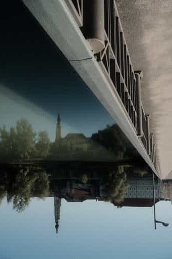 Blick auf Braunau von der Innbrücke aus fotografiert