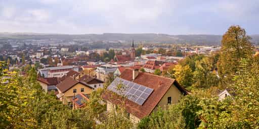 Blick vom Gartlberg, Rottal-Inn, Niederbayern