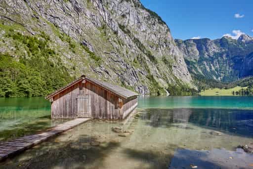 Bootshaus Obersee, Berchtesgadener Land, Oberbayern