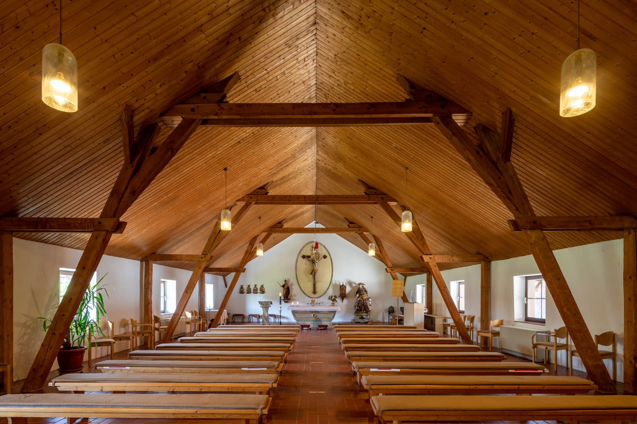 Bruder Konrad Geburtshaus Parzham, Bad Griesbach - Bruder Konrads Geburtshaus in Parzham bei Bad Griesbach, Niederbayern, Bayern. Gebäude mit religiöser Bedeutung.