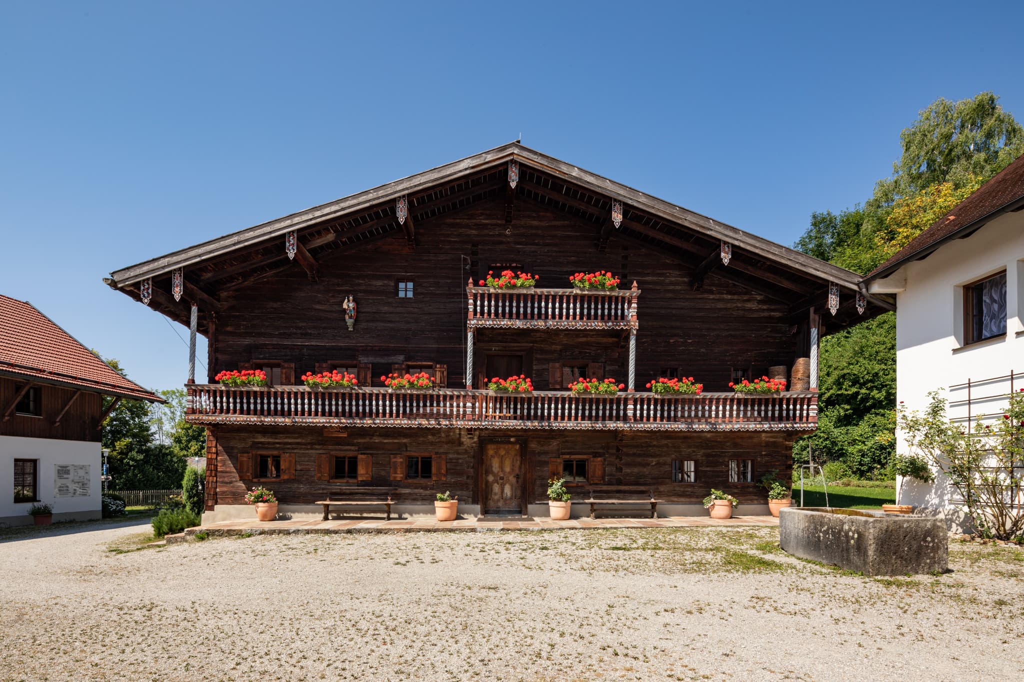 Bruder Konrad Geburtshaus, Parzham, Passau, Niederbayern - Historisches Bruder Konrad Geburtshaus in Parzham, Gemeinde Bad Griesbach im niederbayerischen Landkreis Passau, Deutschland.