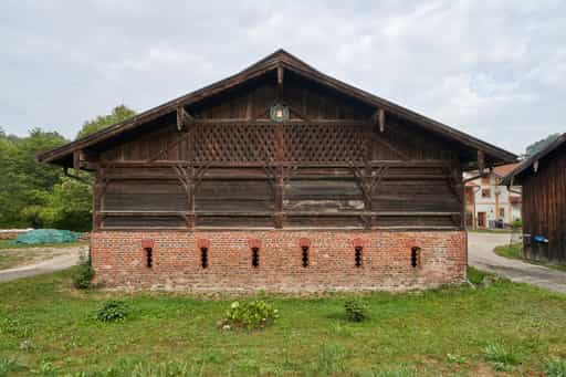 Bundwerkstadl in Hochmühle, Landkreis Altötting, Oberbayern