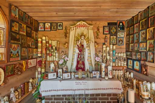 Corona Kapelle Innen, Birnbach, Altötting, Oberbayern