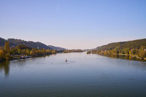 Donau Hafen Vilshofen, Landkreis Passau, Niederbayern