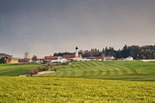 Endlkirchen Landschaft Erlbach Altötting Oberbayern