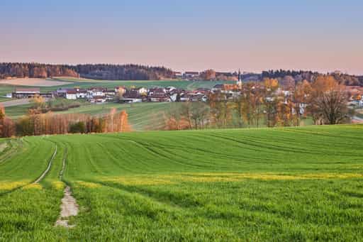 Feldkreuz Aussicht, Arbing, Altötting, Oberbayern