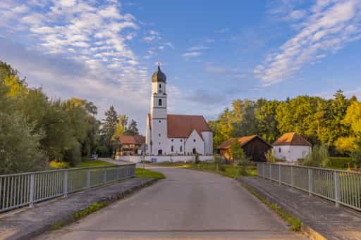 Filialkirche St. Martin, Dirnaich, Rottal-Inn, Niederbayern