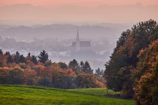 Friesing Aussicht, Reischach, Altötting in Oberbayern