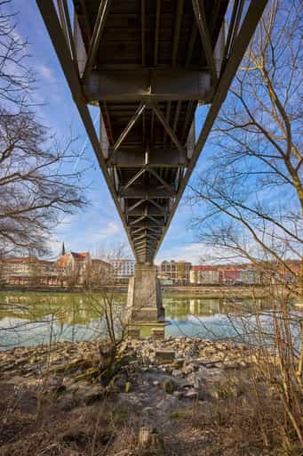 Fünferlsteg, Innstadt, Landkreis Passau, Niederbayern