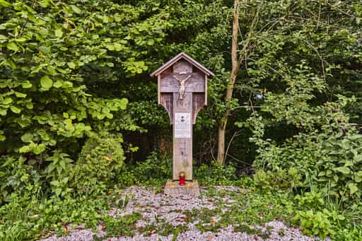 Gedenkkreuz Donald A. Kuske, Ehrnsberg, Reischach, Altötting