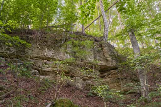 Geologeische Orgeln, Klaffl, Altötting, Oberbayern
