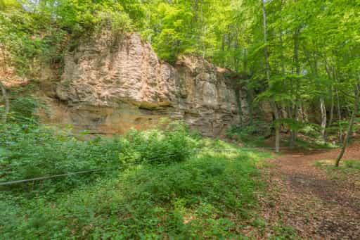 Geologische Orgeln Oberschroffen, Altötting, Oberbayern