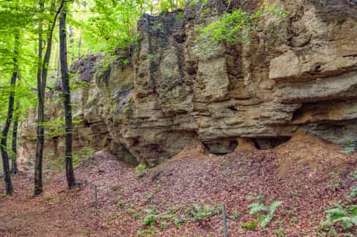 Geologische Orgeln Schroffen, Oberschroffen, Altötting