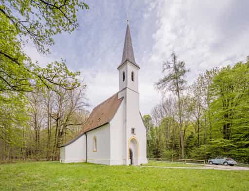 Hampersberg Kirche Erharting, Mühldorf, Oberbayern