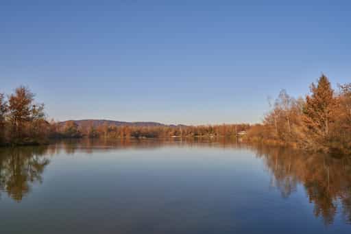 Herbst am Waldsee Lago, Kirchdorf am Inn, Niederbayern