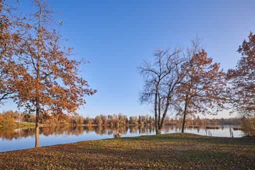 Herbst am Waldsee Lago, PAN, Niederbayern, Bäderdreieck