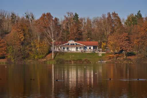Herbst am Waldsee Lago, PAN, Niederbayern, Holzland