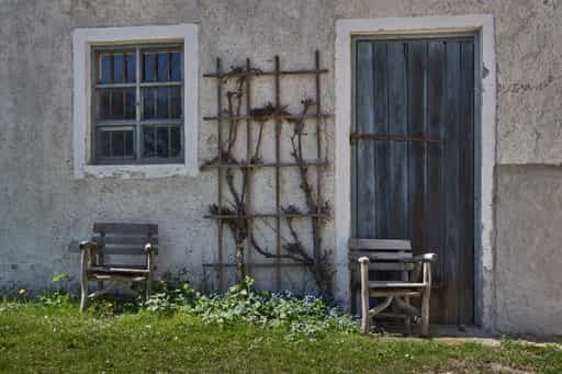 Herrenhaus GebaÌudedetail, Engfurt, Oberbayern, Inn-Salzach