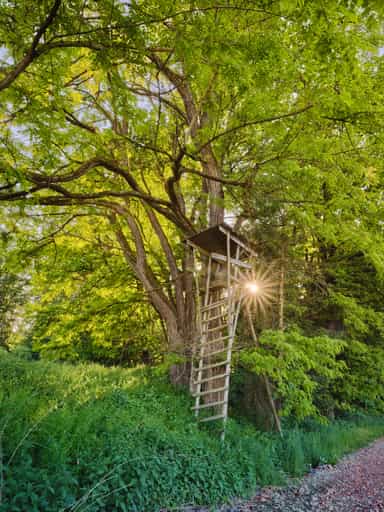 Hochsitz, Reiter, Schächnerhof Waldberger Str., Altötting