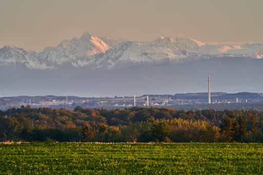 Hoheneck Aussicht, Reischach, Altötting, Oberbayern