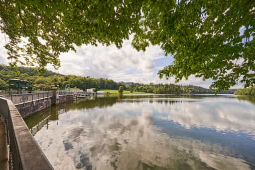 Ilz Stausee Oberilzmühle, Passau, Bayerischer Wald