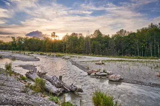 Inn Fischwanderhilfe, Ering, Rottal-Inn, Niederbayern