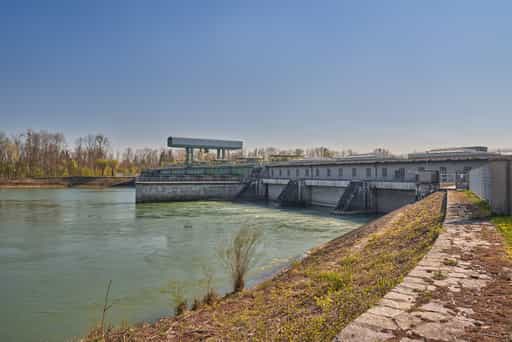 Inn Kraftwerk Verbund, Stammham, Altötting, Inn-Salzach