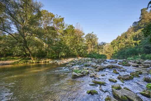 Isen Wasserfall, Steinhöring, Altötting, Oberbayern