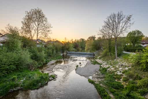 Isenbrücke Winhöring, Altötting, Oberbayern, Inn-Salzach