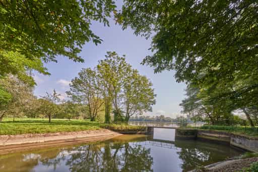 Isenkanal zum Stausee, Winhöring, Altötting, Oberbayern