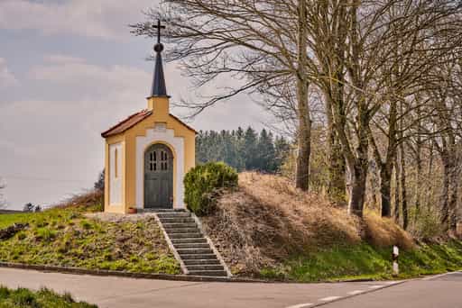 Kapelle bei Rockersbach, Reischach, Altötting, Oberbayern