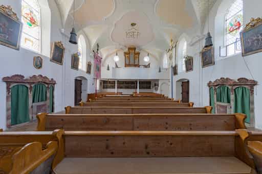 Kirche Innen Schildthurn, PAN, Niederbayern, Holzland