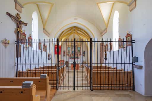 Kirche Innenansicht, Birnbach, Altötting, Oberbayern