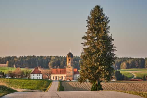 Kirche Martinskirchen, Rottal-Inn, Niederbayern