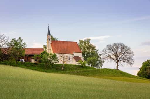 Kirche Sankt Kolomann, Kirchhaunberg Berg, Oberbayern