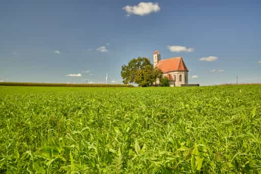 Kirche St. Alban, Peterskirchen, Tacherting, Traunstein