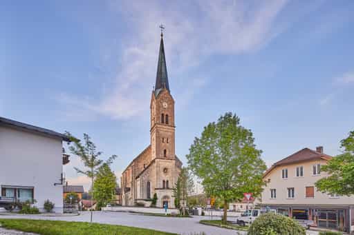 Kirche St. Martin Halsbach, Altötting, Oberbayern