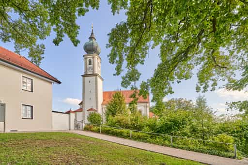 Kirche St. Martin Niedertaufkirchen, Mühldorf, Oberbayern