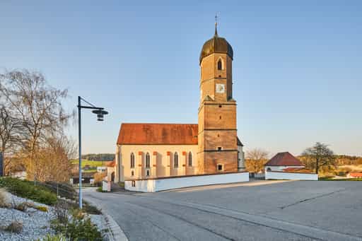 Kirche St. Martinus Martinskirchen, Rottal-Inn, Niederbayern