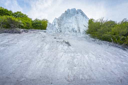 Königstuhl Kreidefelsen von unten, Vorpommern-Rügen