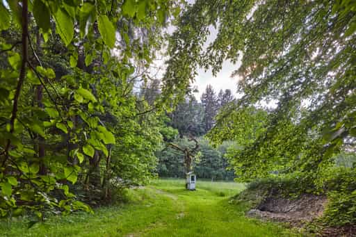 Kreuzweg Engfurt Töging, Altötting, Oberbayern, Inn-Salzach