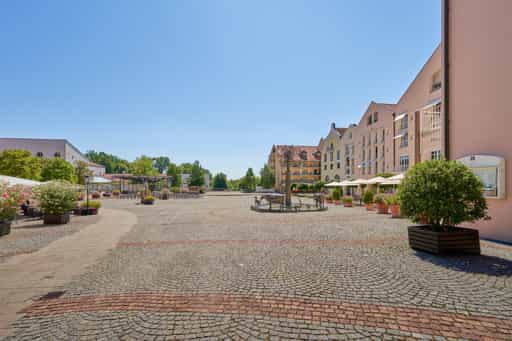 Kurplatz Bad Griesbach, Passau, Niederbayern, Bäderdreieck