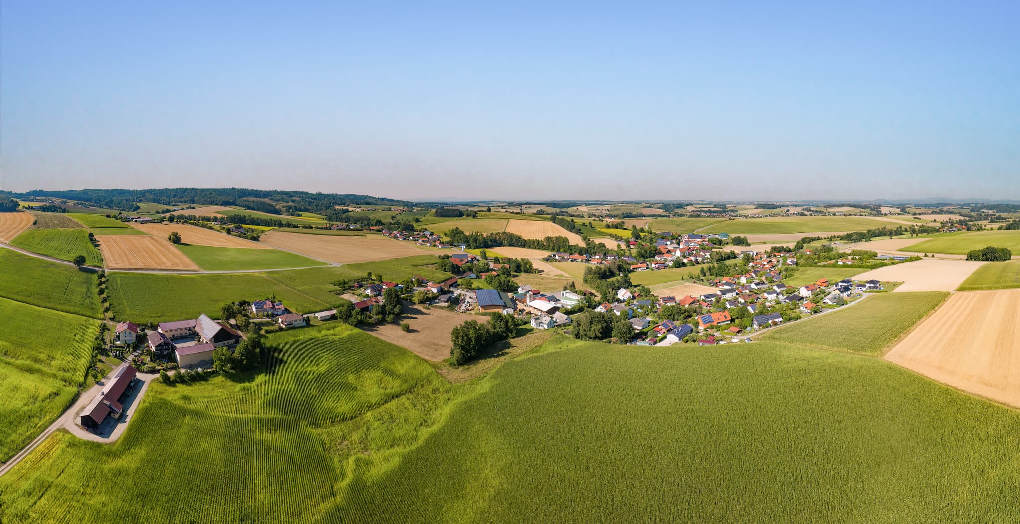 Luftbild Reutern, Bad Griesbach, Passau, Niederbayern - Spektakuläres Luftbild von Reutern, einem Ortsteil von Bad Griesbach im Landkreis Passau, Niederbayern, Deutschland. Entdecken Sie die ländliche Idylle.